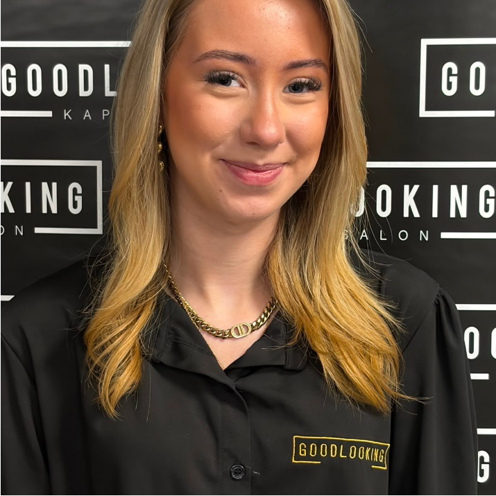 Isa, stagiaire haarstylist bij kapsalon Goodlooking, kapper in Veenendaal